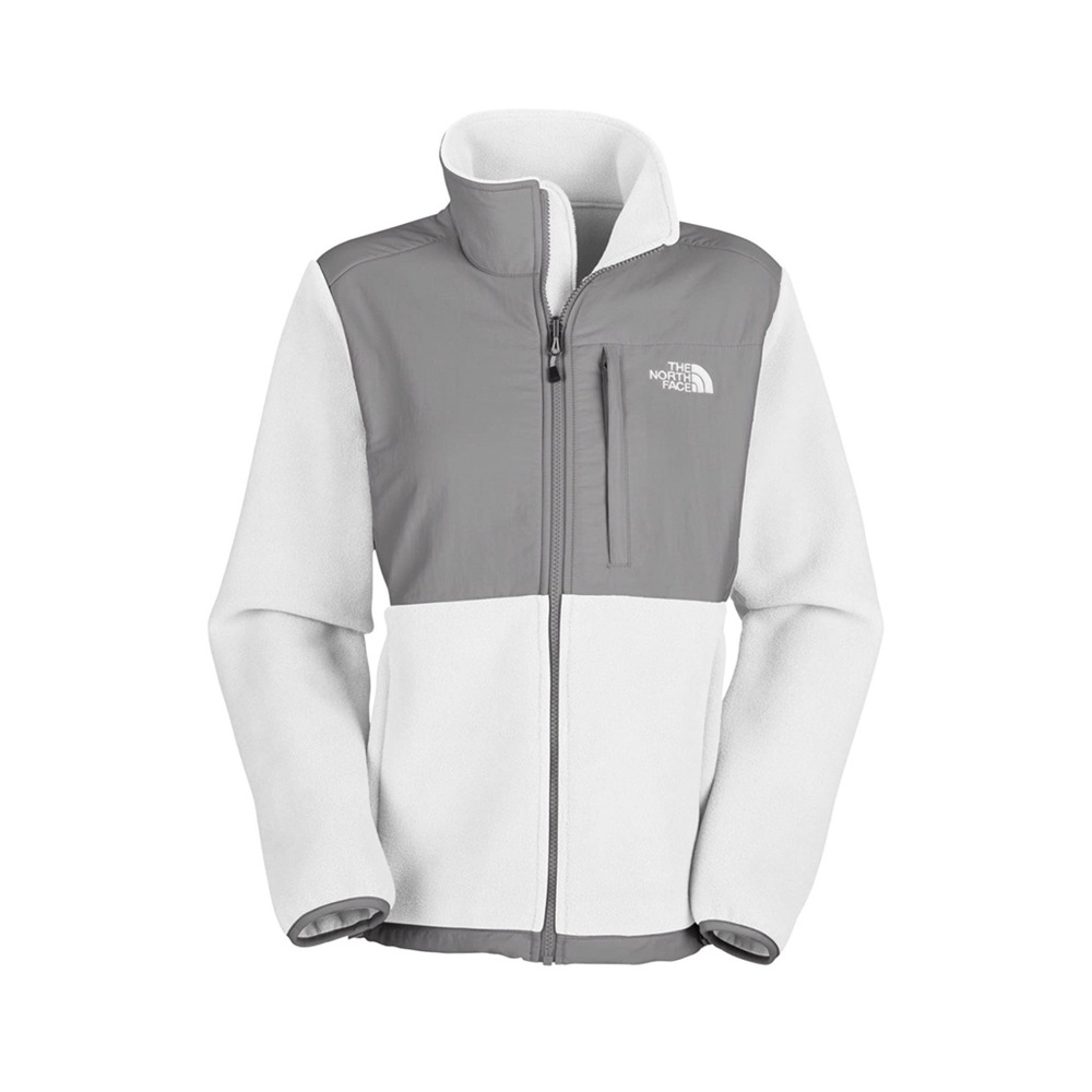 The North Face Denali Jacket - Cream/Grey